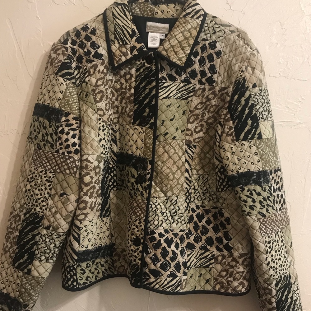 Vintage Coldwater Creek Quilted Jacket/Blazer